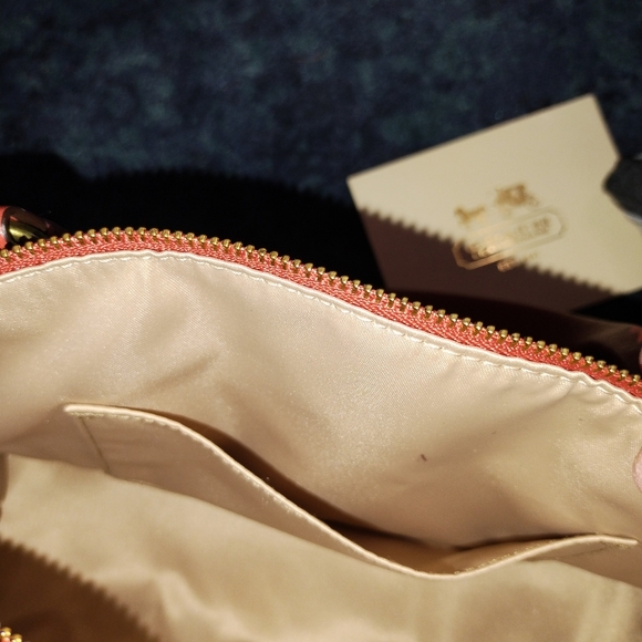 Coach Burnt Orange Bag/Purse - Picture 11 of 13